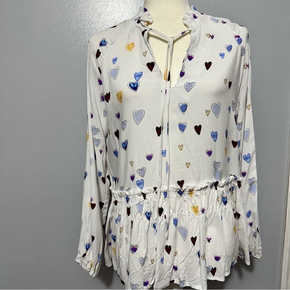 Velvet Heart long sleeve top size S